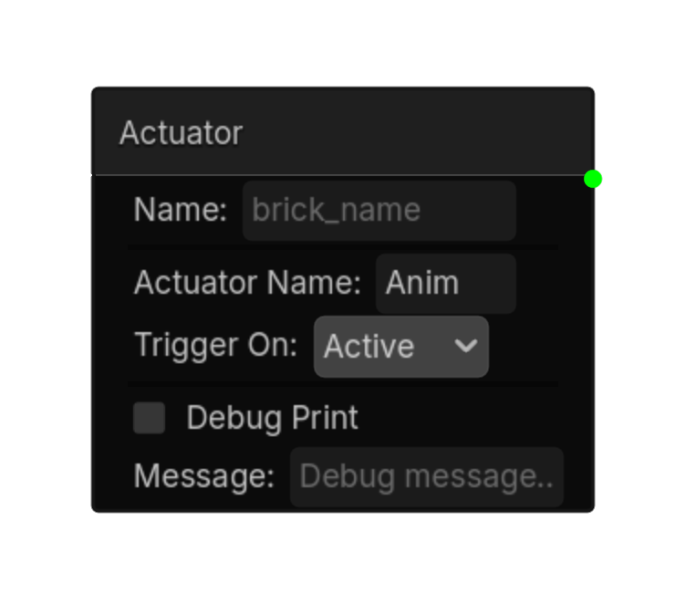Actuator screenshot placeholder