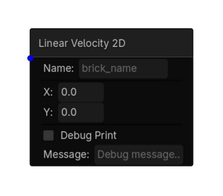 Linear Velocity 2D screenshot placeholder