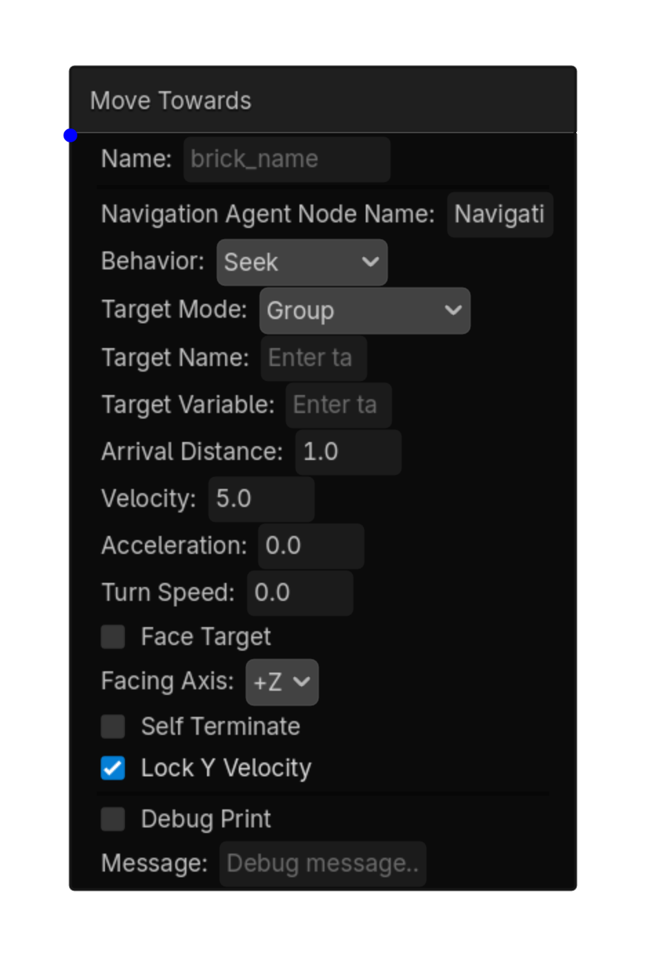 Move Towards screenshot placeholder