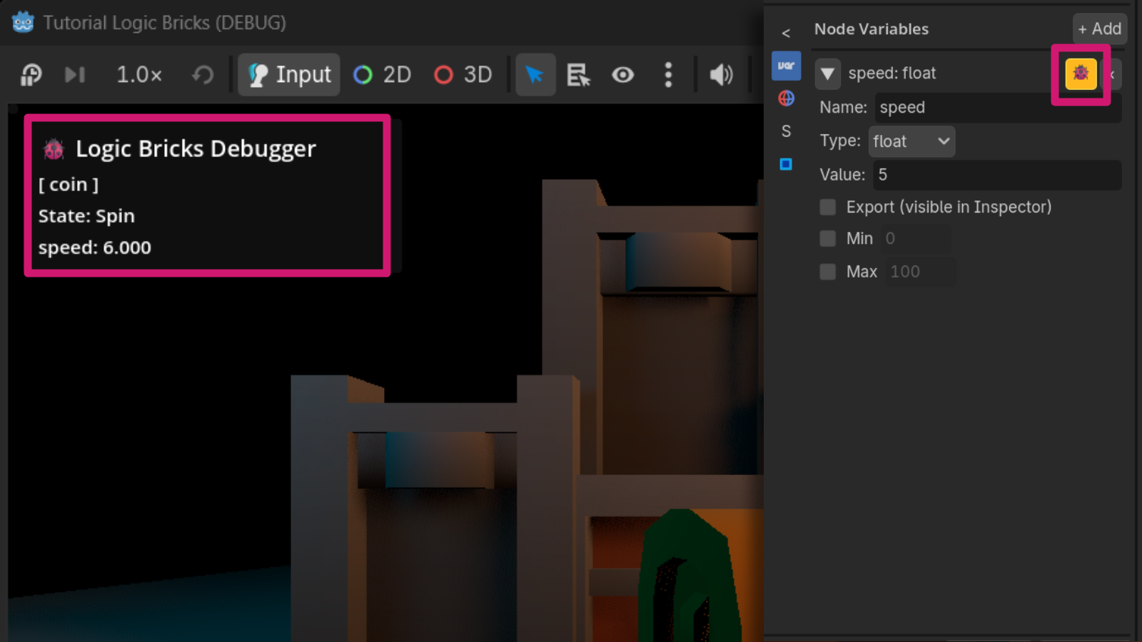 Runtime Debugger screenshot placeholder