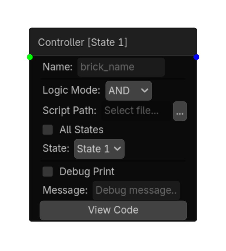 Script Controller screenshot placeholder